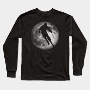 Tele Super Moon Long Sleeve T-Shirt